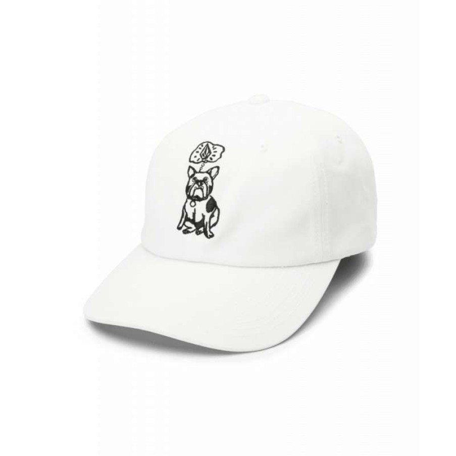 Technical Clothing * | Fascinating Model Volcom Stone Wonder Dad Hat (White)