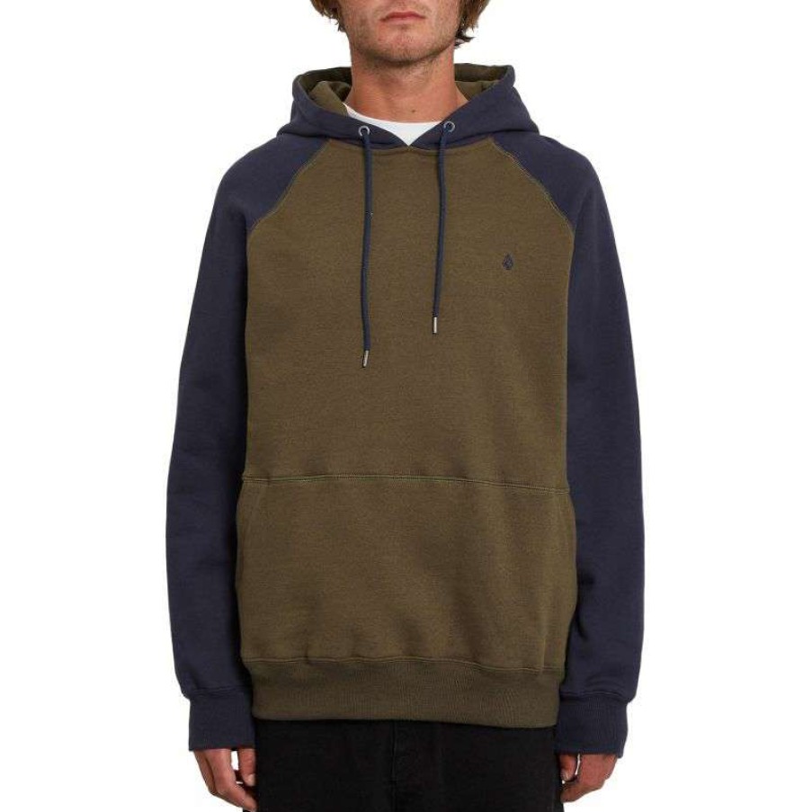 Technical Clothing * | Excellent Quality Volcom Homak Hoodie (Navy) Men