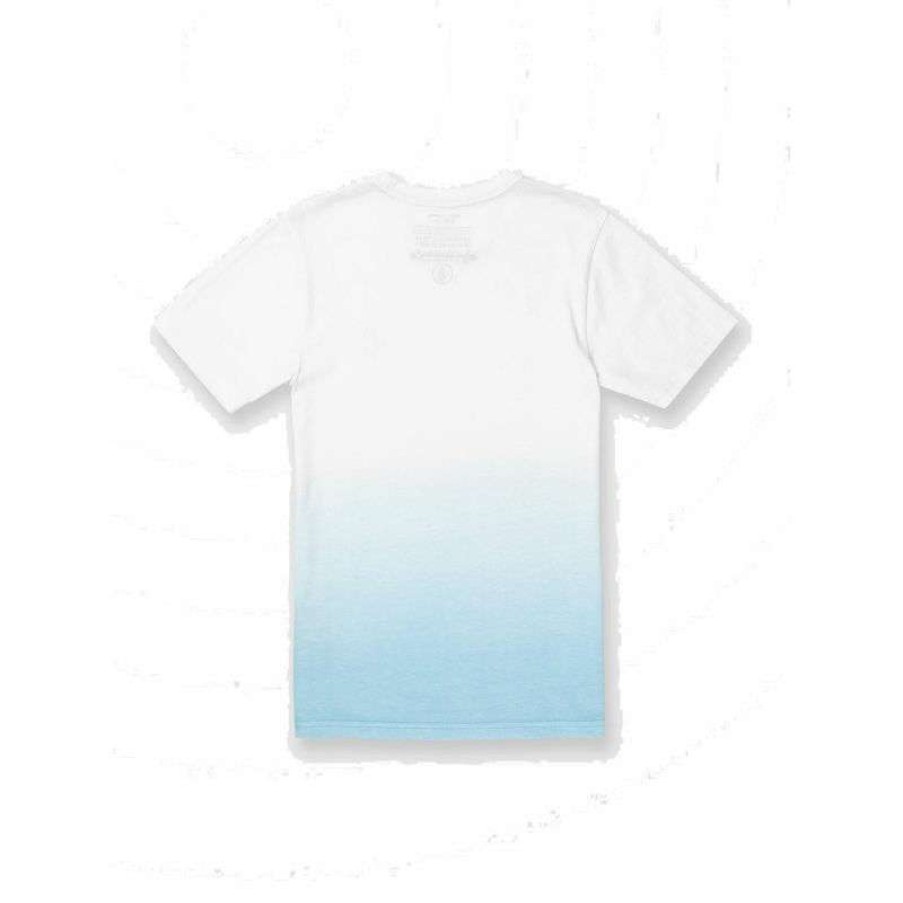 Technical Clothing * | Exceptional Design Volcom Waverbreaker Crew Ss T-Shirt (Turquoise) Child