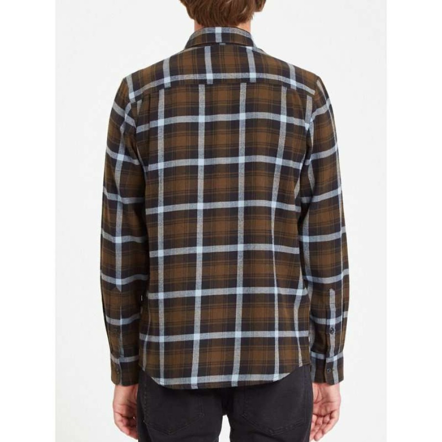 Technical Clothing * | Superior Style Volcom Caden Plaid Shirt (Wren) Man