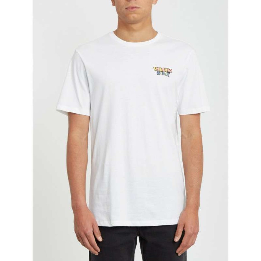 Technical Clothing * | Less Expensive Volcom Daybreak Fty Ss (White)