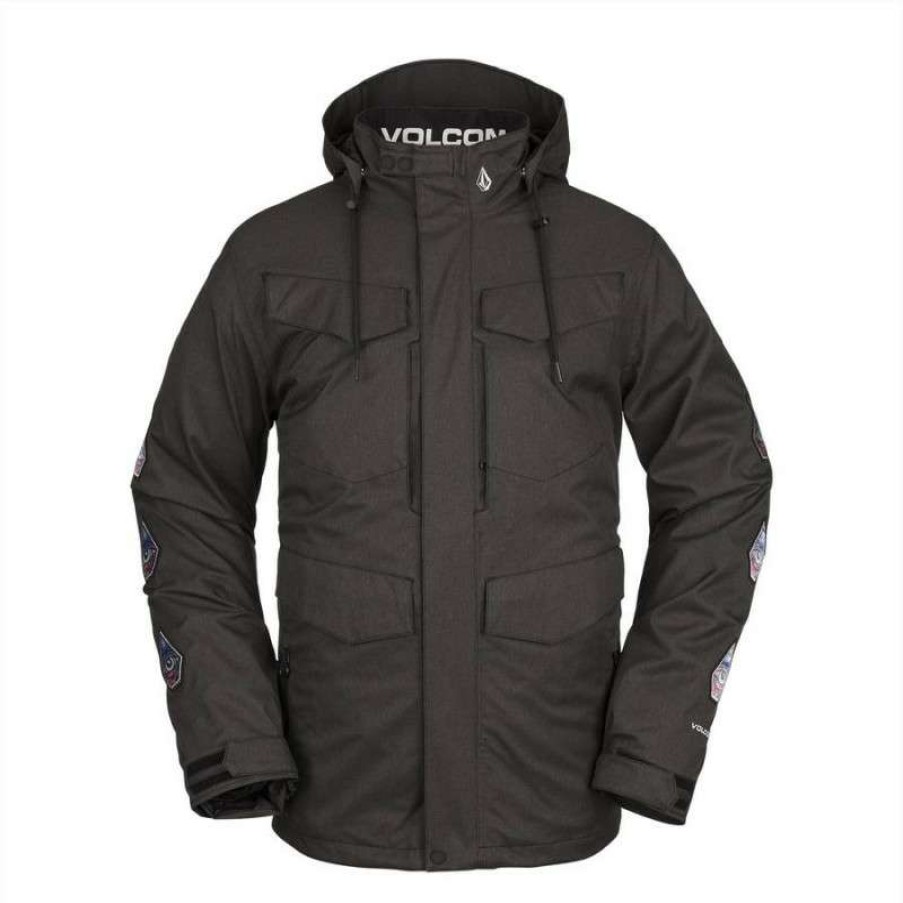 Technical Clothing * | Cheap Ski Jacket Volcom V.Co 19 (Black) Man