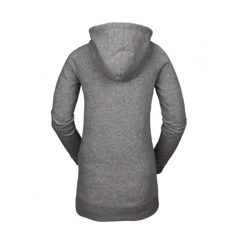 Technical Clothing * | Exactly Discount Volcom Tower Fleece Sweatshirt (Heather Grey) Women