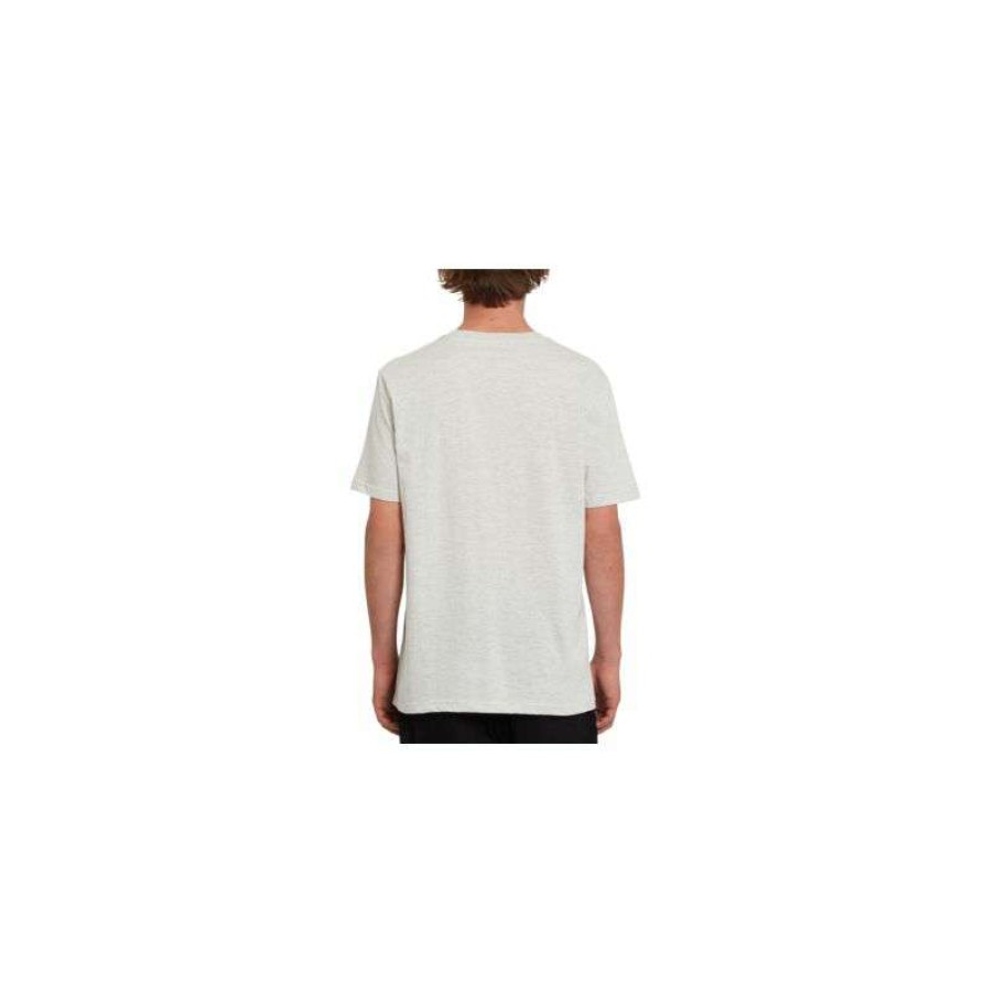 Technical Clothing * | Glamor Model Volcom Circle Blanks Hth T-Shirt (Bone Heather)