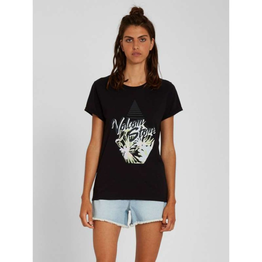 Technical Clothing * | Exclusive Design Volcom Radical Daze T-Shirt (Black) Women