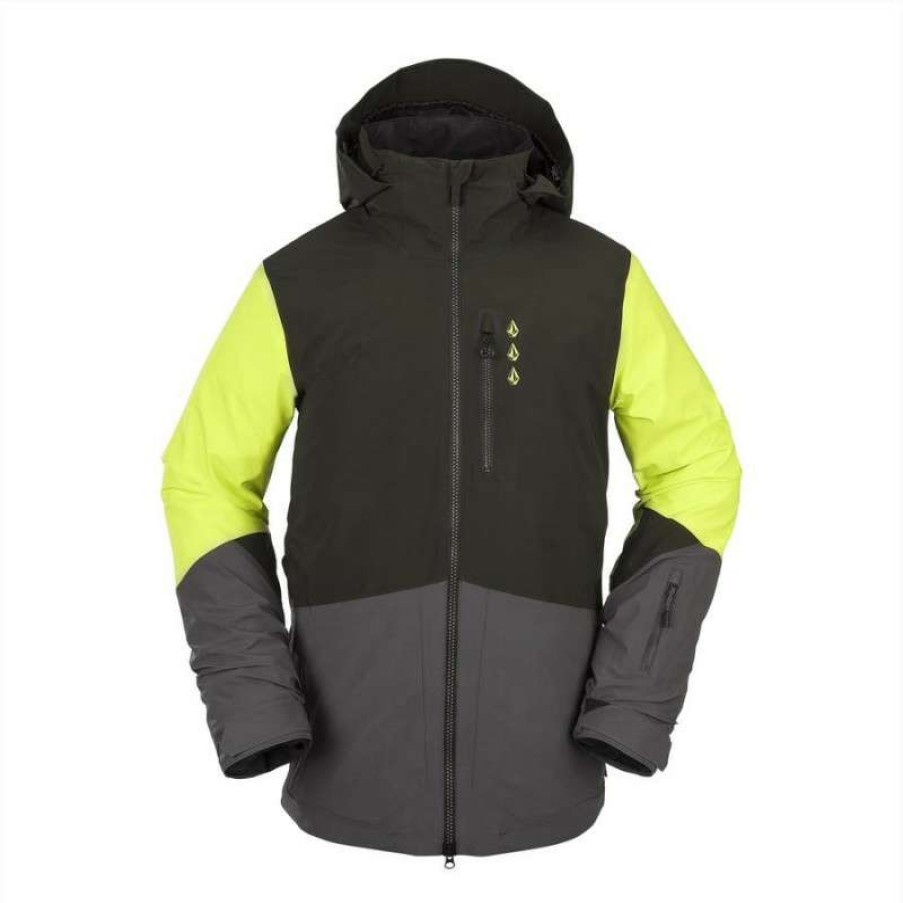 Technical Clothing * | Less Expensive Ski Jacket Volcom Bl Stretch Gore (Dark Grey) Man