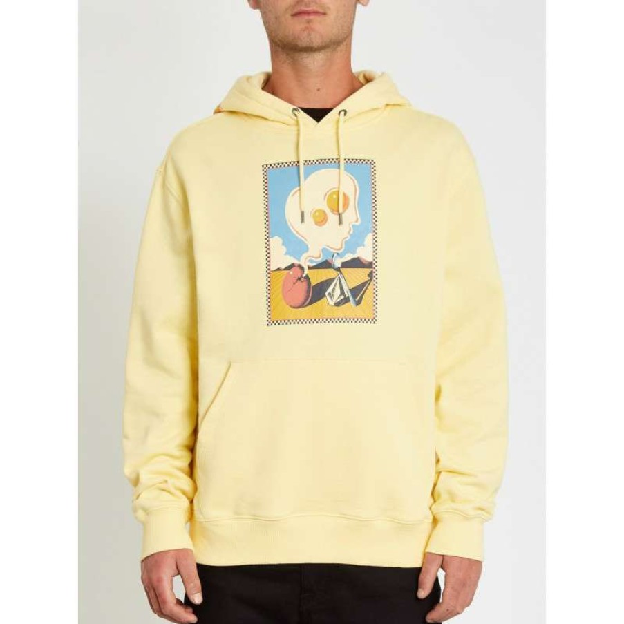 Technical Clothing * | Superior Style Sweat Volcom Fa Max Loeffler (Dawn Yellow) Man