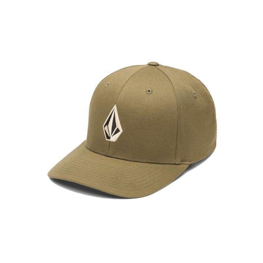 Technical Clothing * | Fascinating Model Volcom Full Stone Xfit Cap (Martini Olive) Men