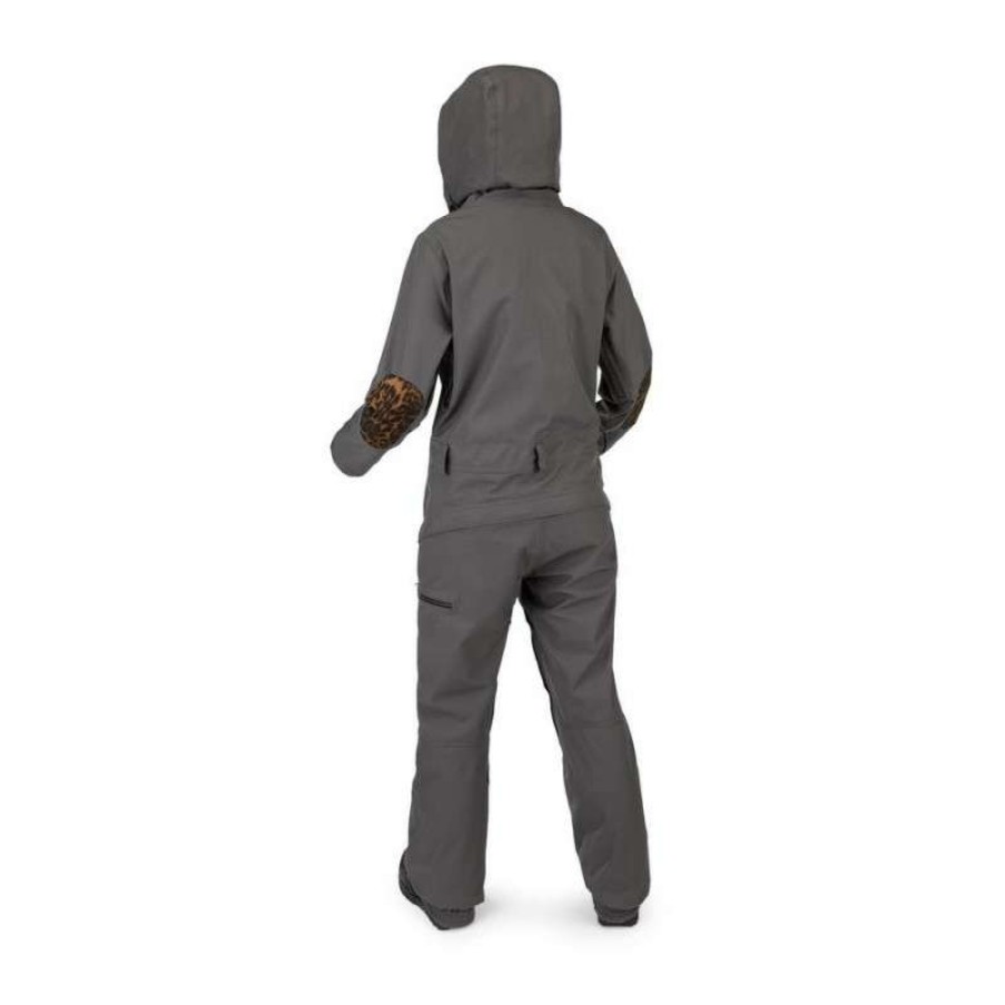 Technical Clothing * | Premium Product Volcom Romy Snow Suit (Dark Grey) Woman