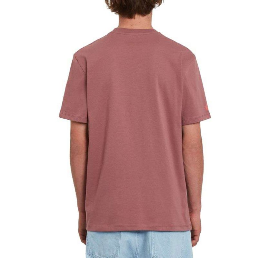 Technical Clothing * | Exceptional Design Volcom Egle Zvirblyte Fa Ss T-Shirt (Pink Brown) Men