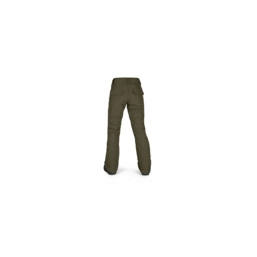 Technical Clothing * | Original Model Volcom Knox Ins Gore-Tex Ski Pants Volcom Knox Ins Gore-Tex (Burnt Khaki) Woman