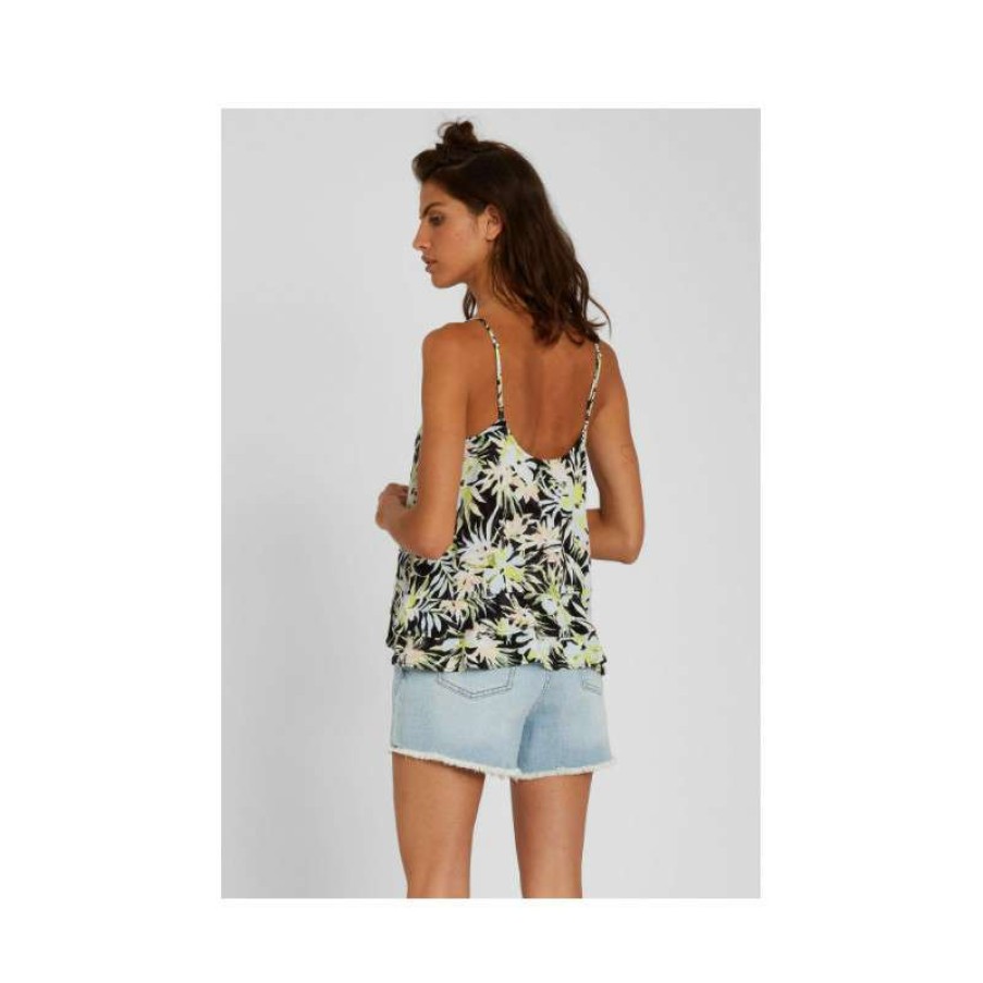 Technical Clothing * | At Lower Price Volcom That'S My Type (Lime) Tank Top For Women