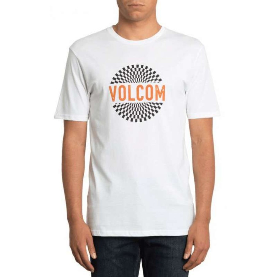 Technical Clothing * | Less Expensive Volcom Restoned Bsc T-Shirt (White) Man