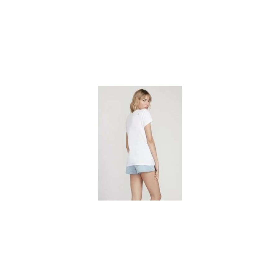 Technical Clothing * | At Lower Price Volcom Radical Daze Tee (White) Woman