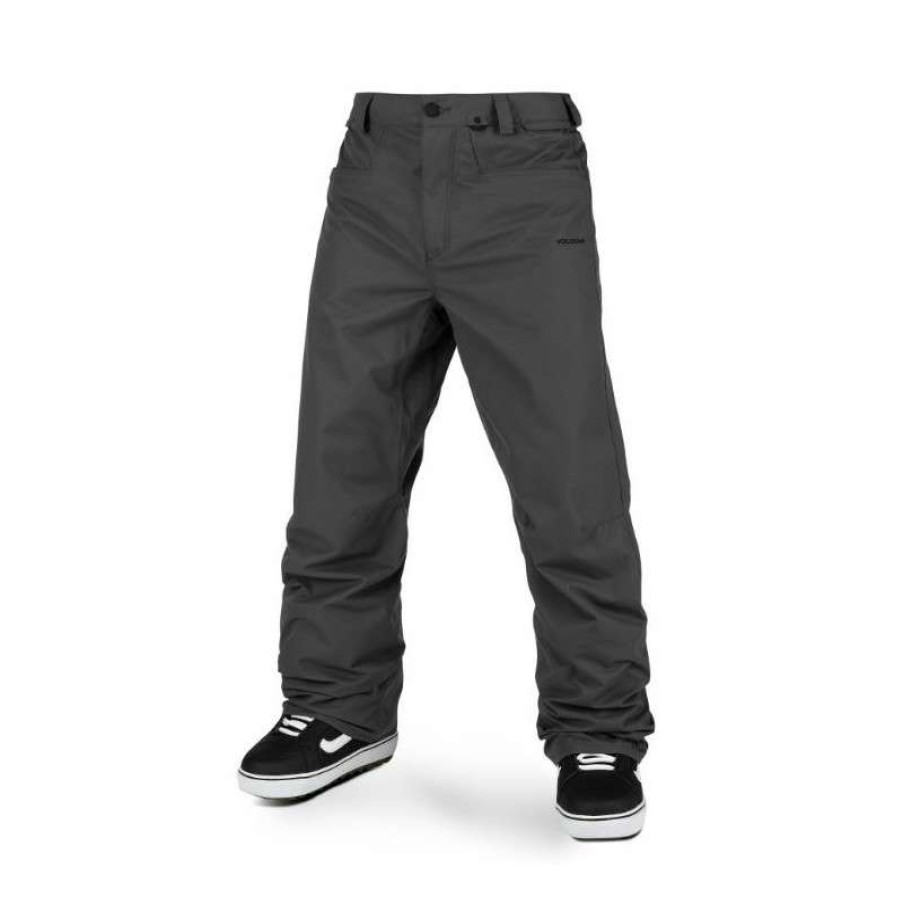 Technical Clothing * | Superior Style Men'S Volcom Freakin Snow Chino (Dark Grey) Ski Pants