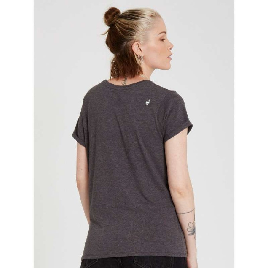 Technical Clothing * | Excellent Quality Volcom Radical Daze T-Shirt (Charcoal) Women