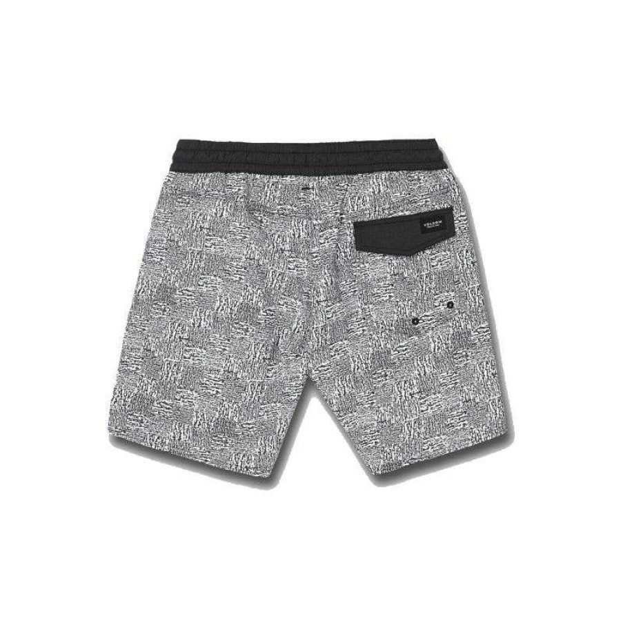 Technical Clothing * | Excellent Quality Men'S Volcom Stoney Trunk 17 (Cloud) Boardshort