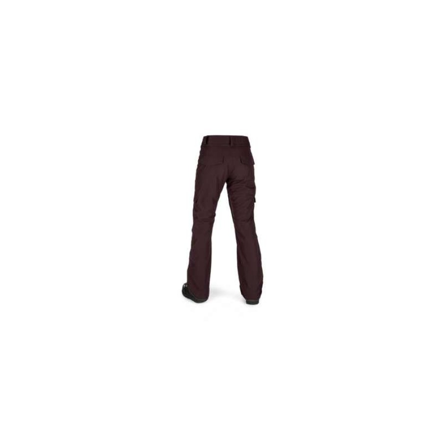 Technical Clothing * | Excellent Quality Volcom Aston Gore-Tex (Black Red) Pants Woman