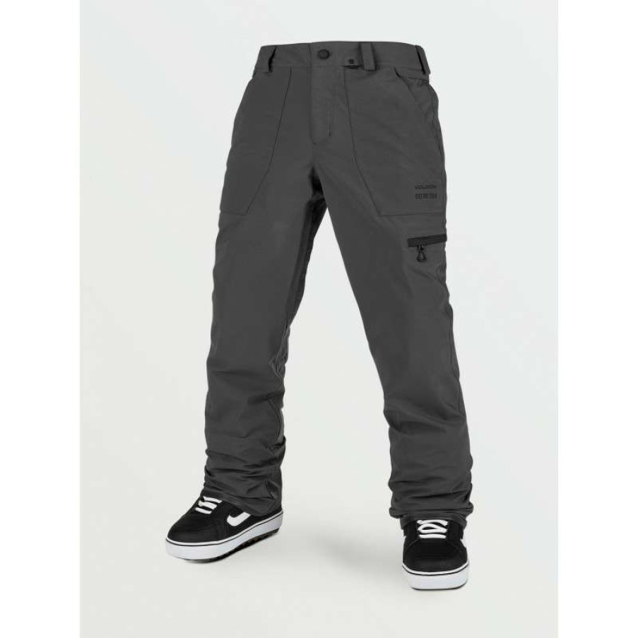 Technical Clothing * | Cut Price Volcom Stretch Gore-Tex Ski Pants (Dark Grey) Man