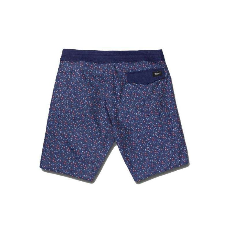 Technical Clothing * | At Lower Price Men'S Volcom Fuse Stoney 18 (Blueprint) Boardshort