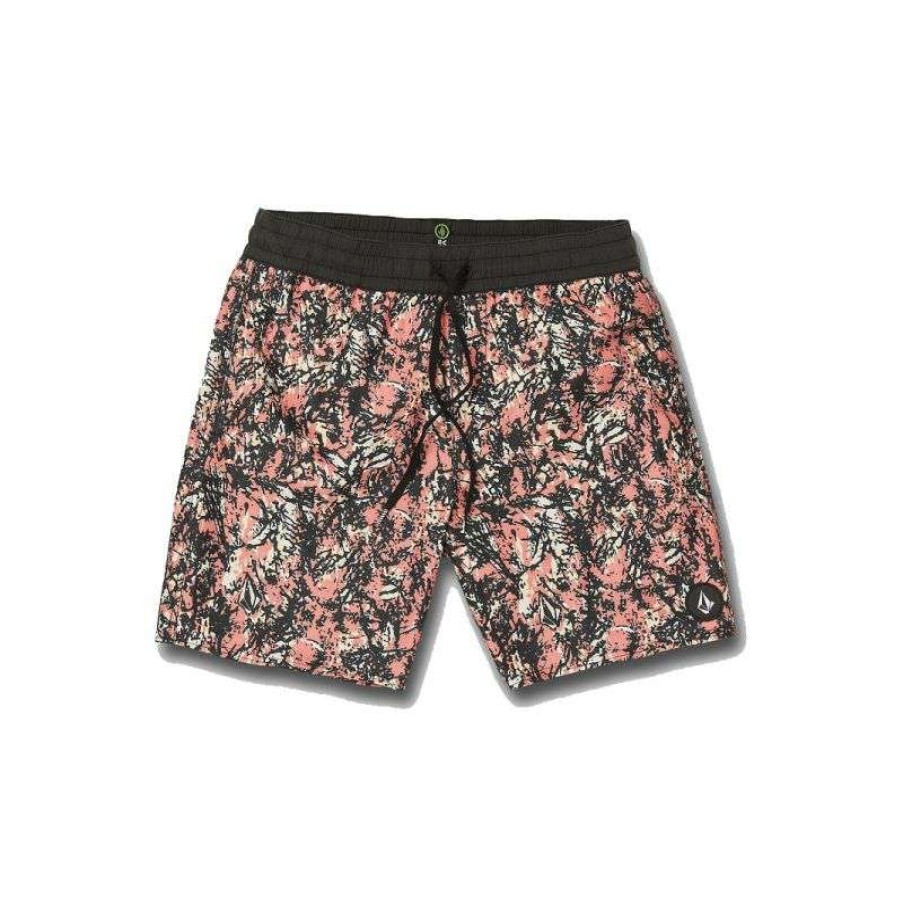 Technical Clothing * | Exceptional Design Men'S Volcom Stoney Trunk 17 (Misty Rose) Boardshort