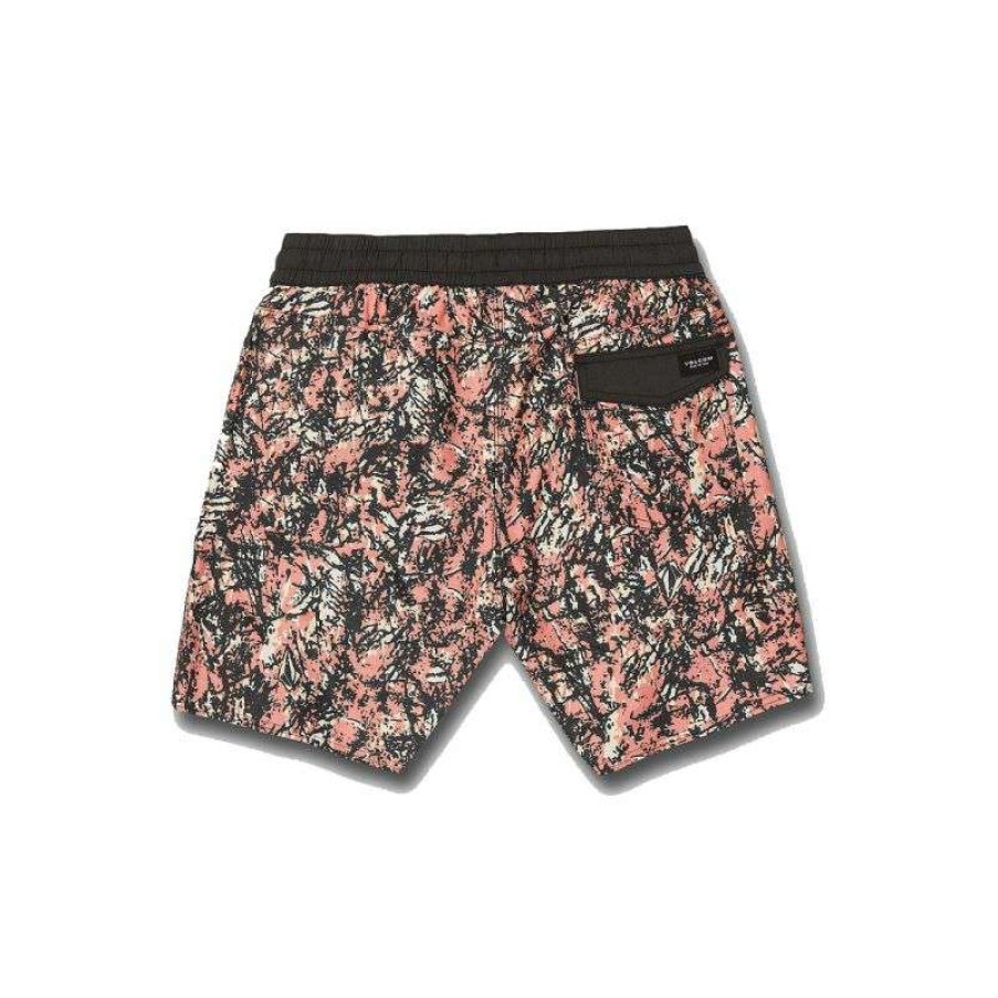 Technical Clothing * | Exceptional Design Men'S Volcom Stoney Trunk 17 (Misty Rose) Boardshort