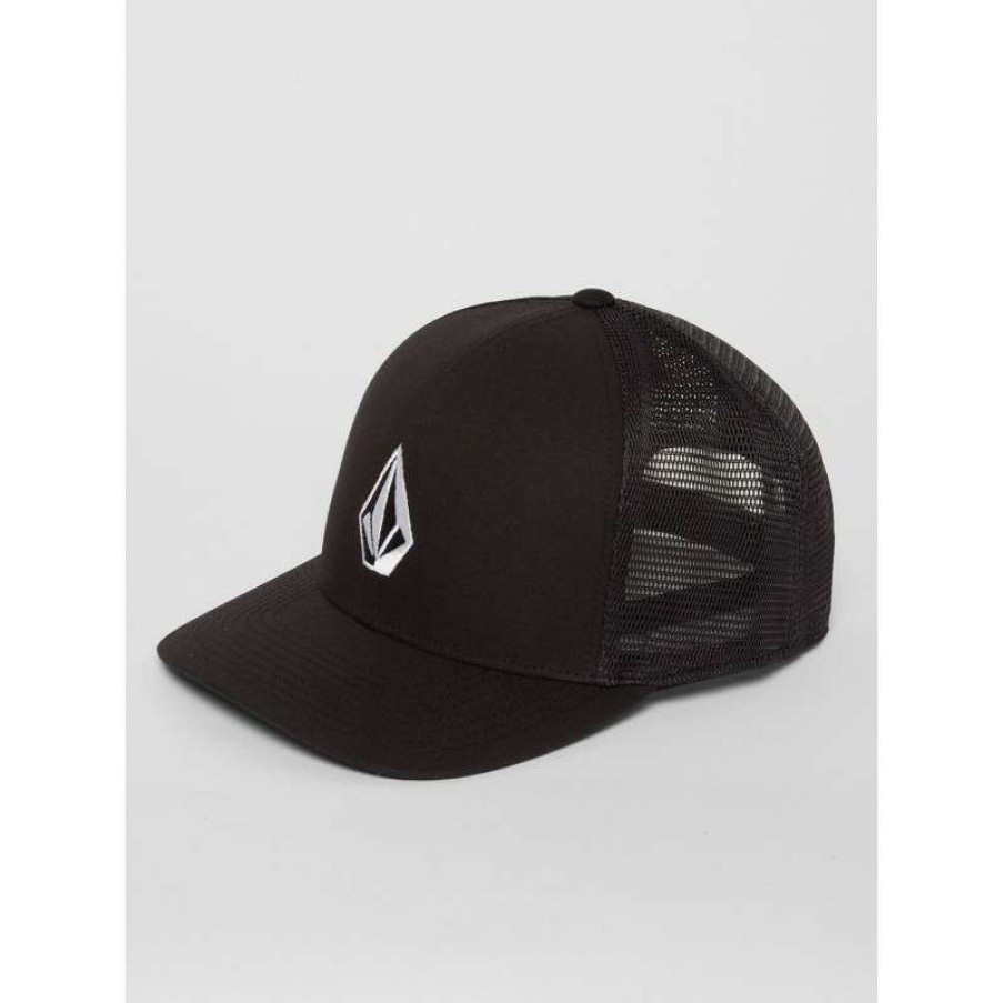 Technical Clothing * | Exclusive Design Volcom Full Stone Cheese 110 (Black) Cap For Men