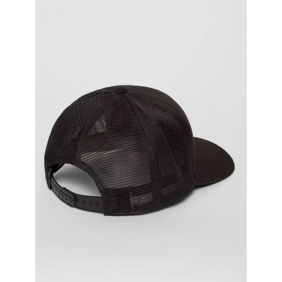 Technical Clothing * | Exclusive Design Volcom Full Stone Cheese 110 (Black) Cap For Men