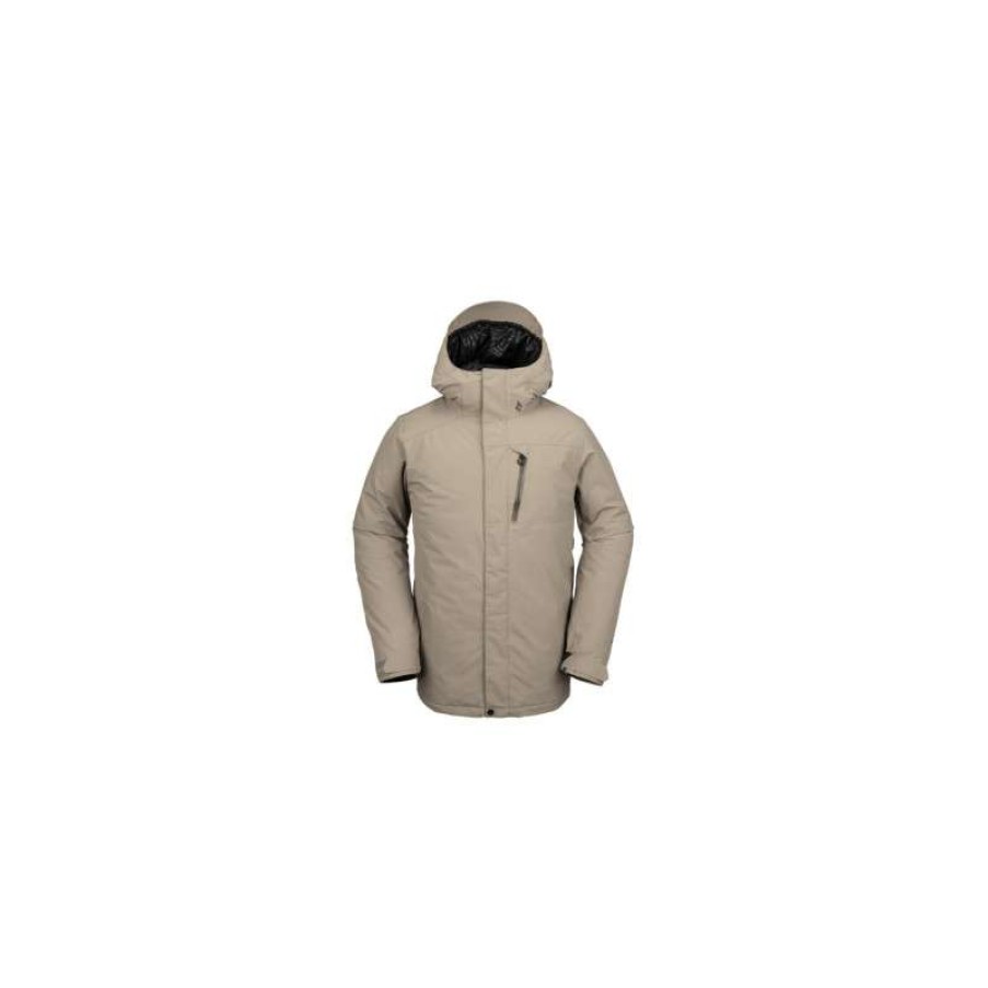 Technical Clothing * | Glamor Model Volcom L Ins Gore-Tex (Teak) Jacket Man