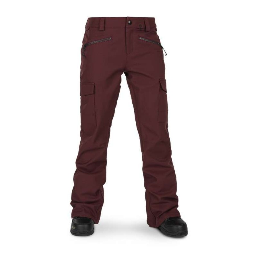 Technical Clothing * | Trend Model Volcom Grace Stretch (Scarlet) Pants For Women