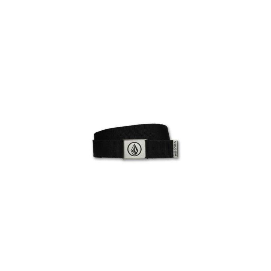 Technical Clothing * | Original Model Volcom Circle Belt (Black) Man