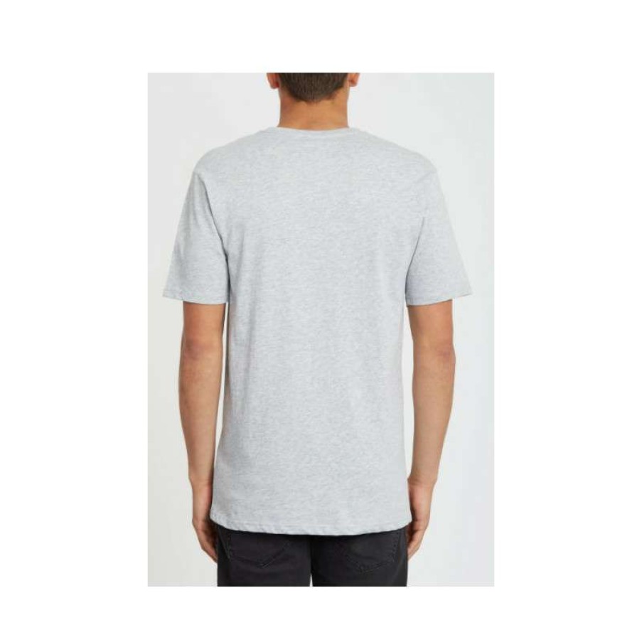 Technical Clothing * | Less Expensive Men'S Volcom Stone Blanks Tee (Heather Grey)