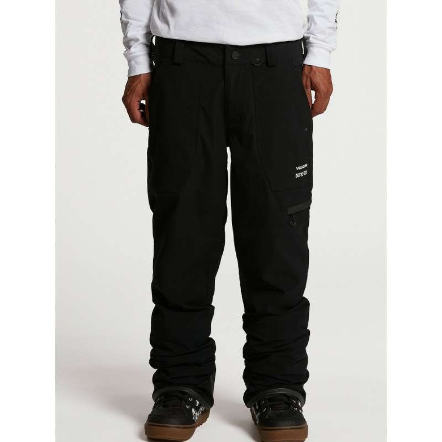 Technical Clothing * | At Lower Price Volcom Stretch Gore-Tex Ski Pants (Black) Man