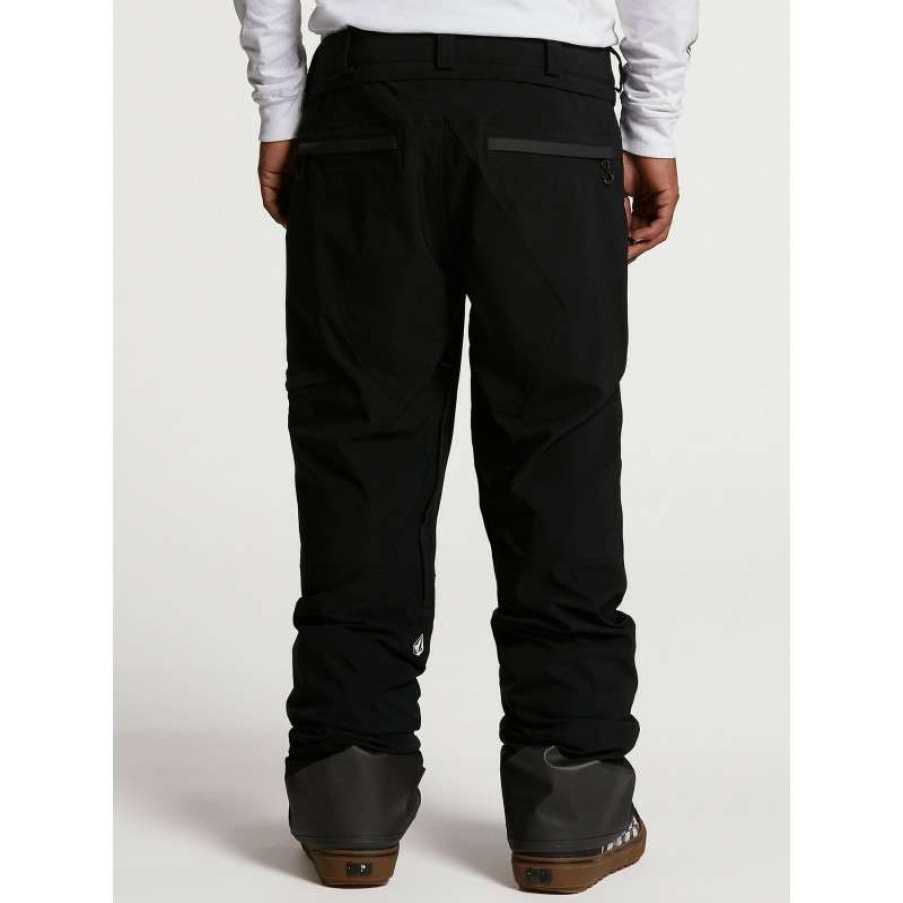 Technical Clothing * | At Lower Price Volcom Stretch Gore-Tex Ski Pants (Black) Man