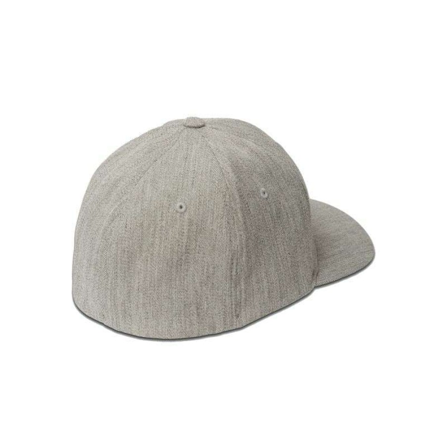 Technical Clothing * | Cheap Volcom Full Stone Hthr Xfit Cap (Grey Vintage) Men