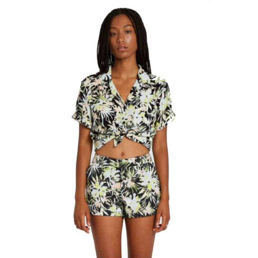 Technical Clothing * | Radiant Model Women'S Volcom Frochickie Shorts (Lime)