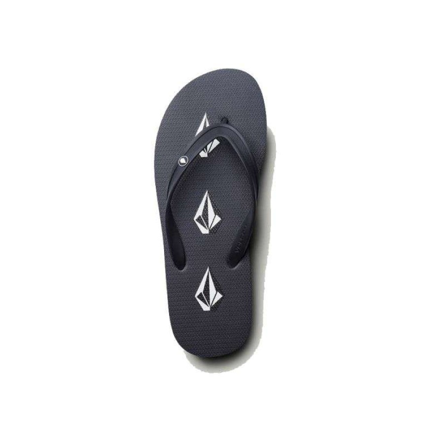 Outdoor Shoes * | Cut Price Volcom Rocker 2 (Stoney Black) Men'S Thongs