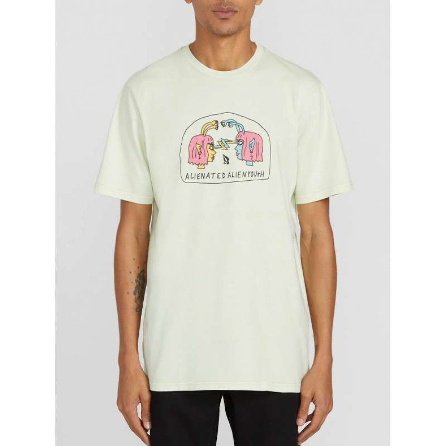 Technical Clothing * | Radiant Model Volcom Subjects S/S Tee (Key Lime) Man