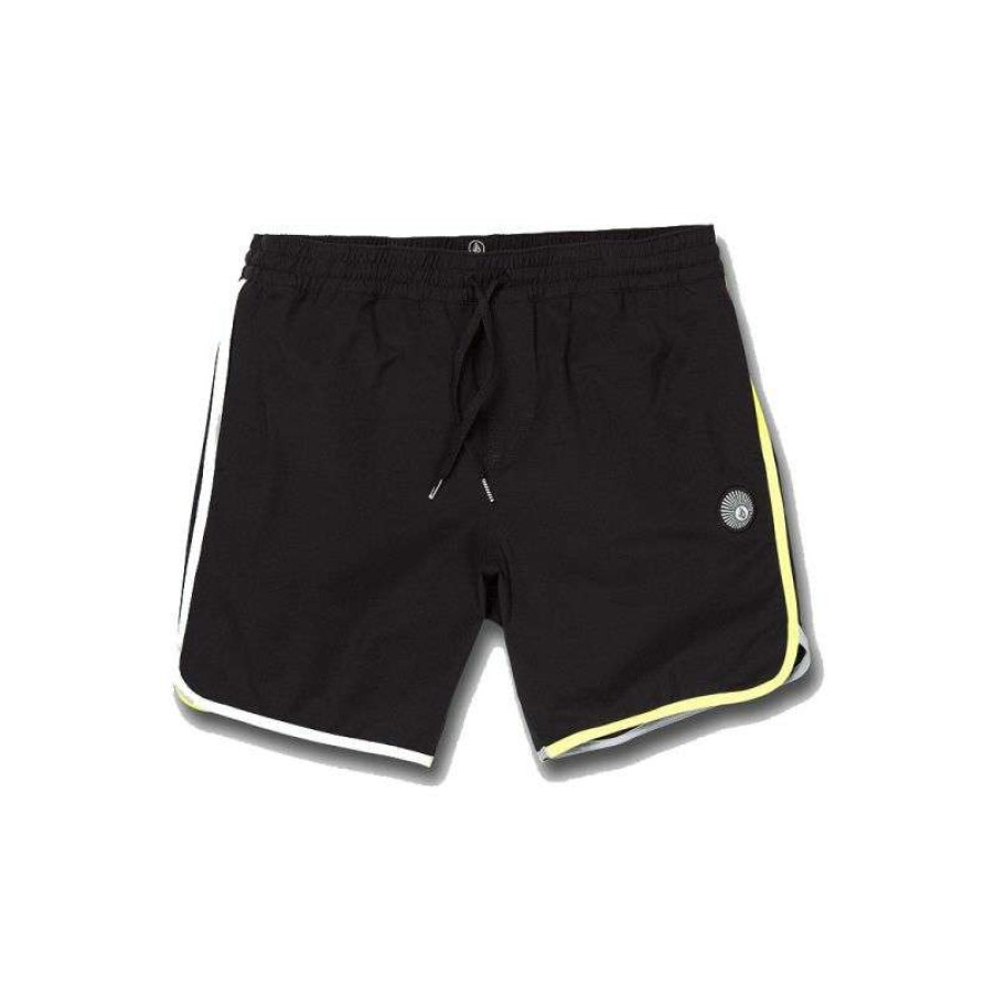 Technical Clothing * | Cheap Men'S Volcom Lido Liberators 17 (Black) Boardshort