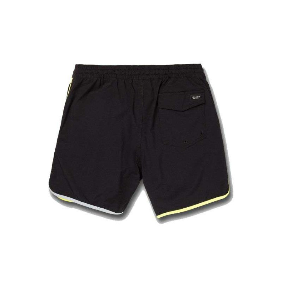 Technical Clothing * | Cheap Men'S Volcom Lido Liberators 17 (Black) Boardshort