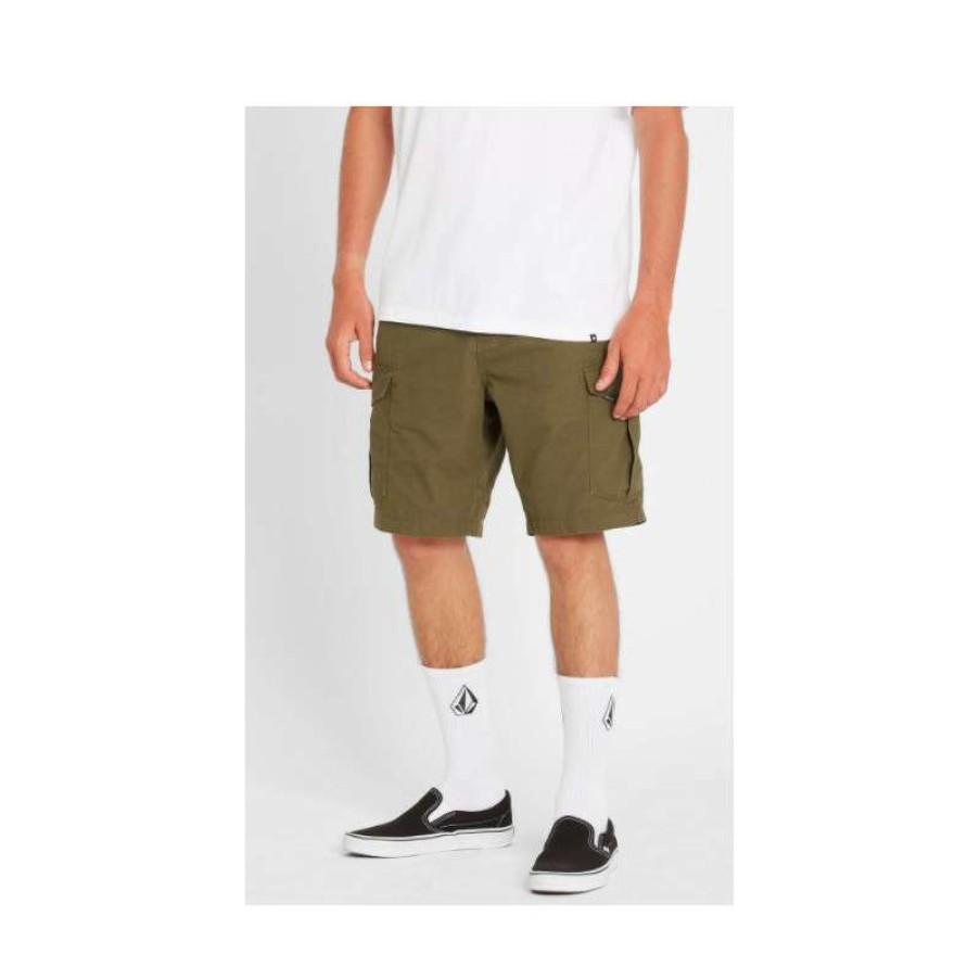 Technical Clothing * | Exclusive Design Volcom Miter Iii Cargo 20 (Military) Men'S Short