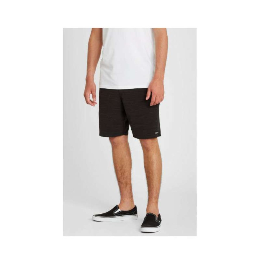 Technical Clothing * | At Lower Price Men'S Volcom Packasack Lite 19 Shorts (Black)