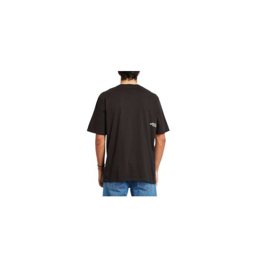 Technical Clothing * | Exceptional Design Men'S Volcom Scorps Rlx T-Shirt (Black)