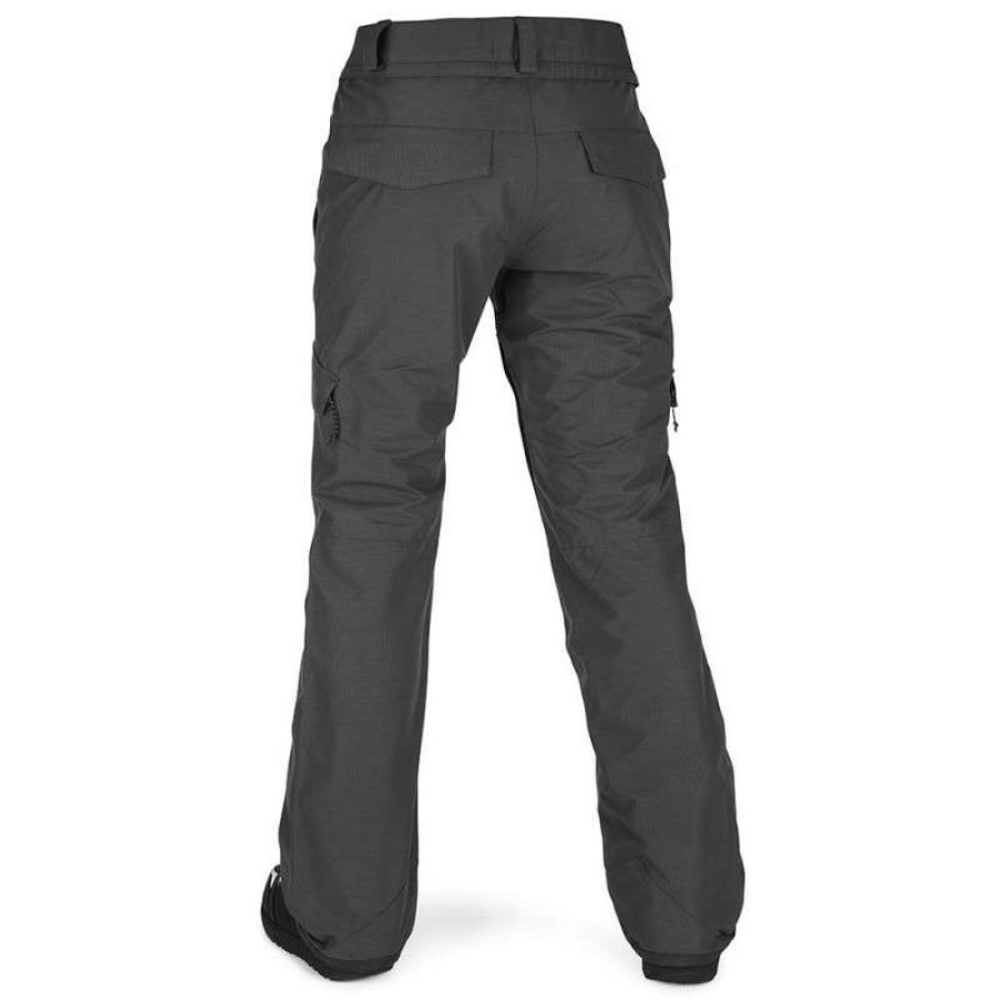 Technical Clothing * | Premium Product Volcom Aston Gore-Tex Ski Pants (Black Green) Woman