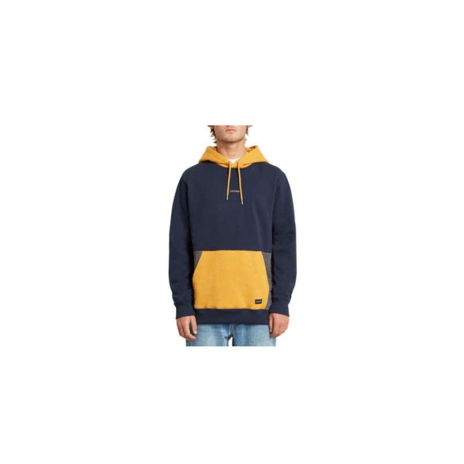 Technical Clothing * | Hot Sell Volcom Forzee (Navy) Men'S Hoody