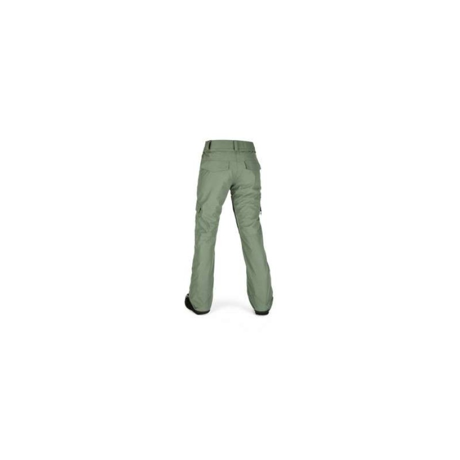 Technical Clothing * | Sale Online Volcom Aston Gore-Tex (Dusty Green) Pants Woman