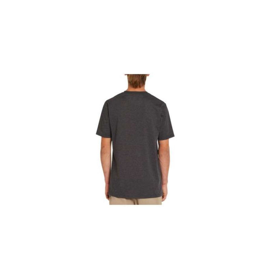 Technical Clothing * | Cut Price T-Shirt Volcom Circle Blanks (Heather Black) Man