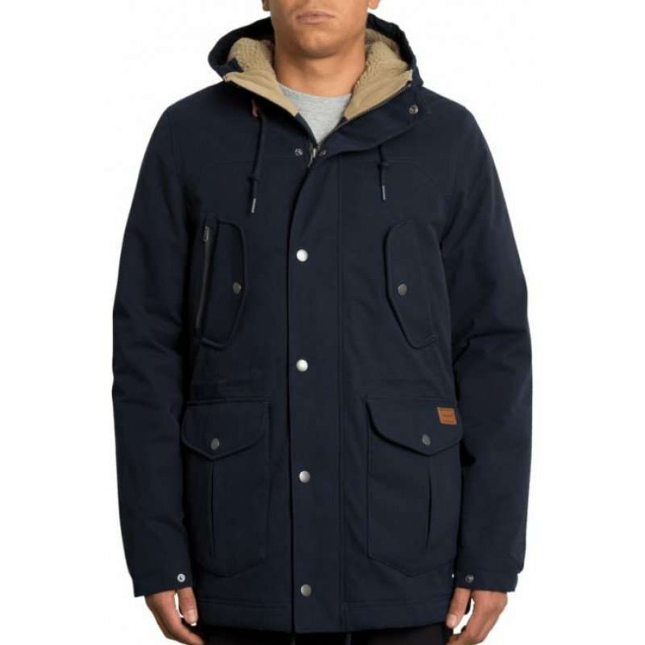 Technical Clothing * | Fire Sale Volcom Starget 5K Parka (Navy)