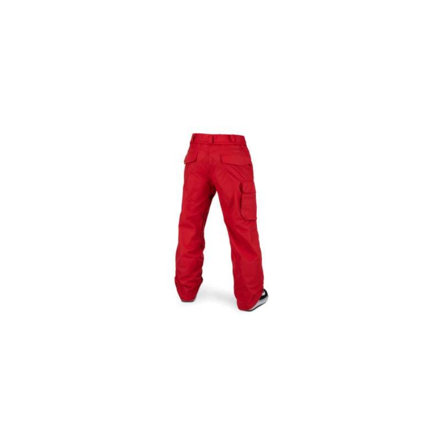 Technical Clothing * | Fascinating Model Ski Pants Volcom V.Co Hunter (Red) Man