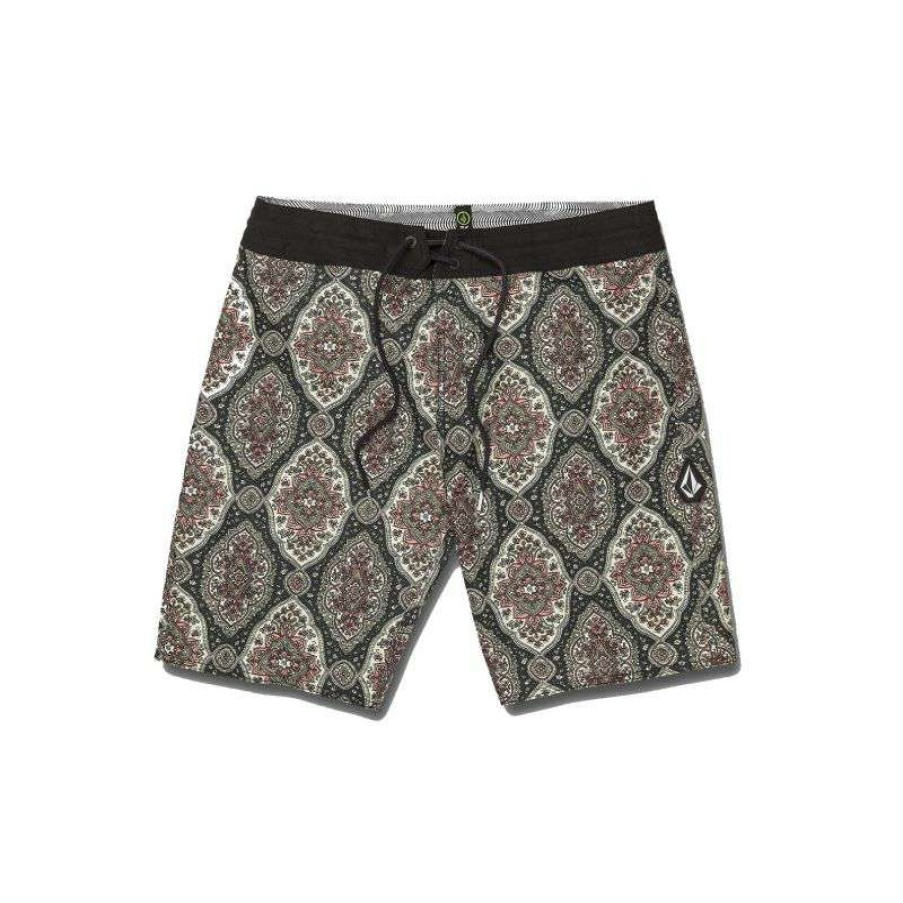 Technical Clothing * | Premium Product Men'S Volcom Fuse Stoney 18 (Military) Boardshort